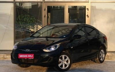 Hyundai Solaris II рестайлинг, 2011 год, 850 000 рублей, 1 фотография