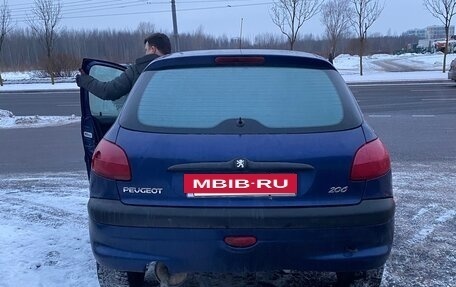 Peugeot 206, 2000 год, 59 000 рублей, 3 фотография