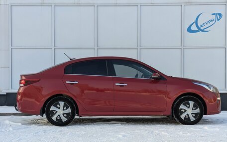 KIA Rio IV, 2018 год, 1 130 000 рублей, 4 фотография