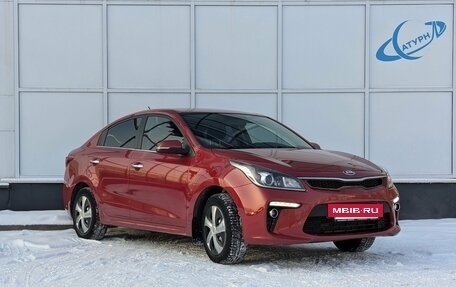 KIA Rio IV, 2018 год, 1 130 000 рублей, 3 фотография