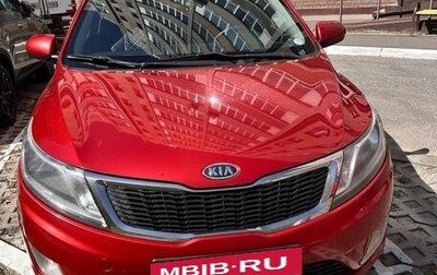 KIA Rio III рестайлинг, 2012 год, 599 000 рублей, 1 фотография
