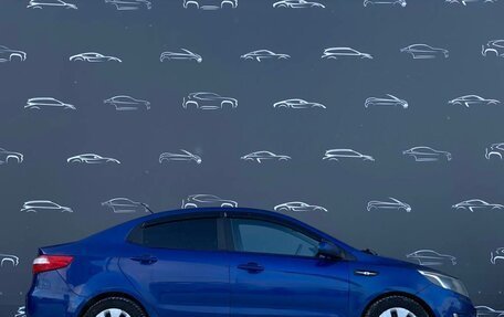 KIA Rio III рестайлинг, 2013 год, 637 800 рублей, 10 фотография