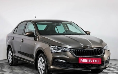 Skoda Rapid II, 2021 год, 1 749 000 рублей, 3 фотография