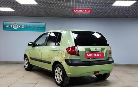 Hyundai Getz I рестайлинг, 2007 год, 503 000 рублей, 7 фотография