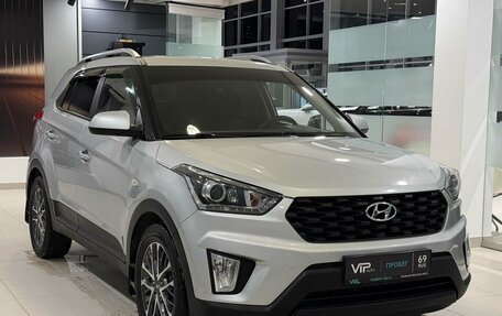 Hyundai Creta I рестайлинг, 2021 год, 2 327 000 рублей, 3 фотография