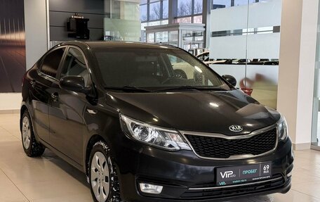 KIA Rio III рестайлинг, 2016 год, 927 000 рублей, 3 фотография