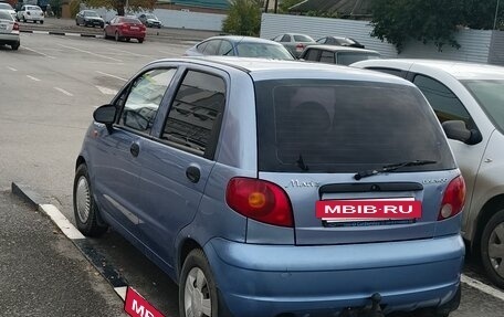 Daewoo Matiz I, 2007 год, 185 000 рублей, 4 фотография