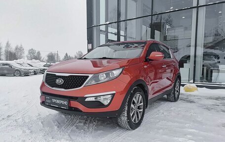 KIA Sportage III, 2014 год, 1 449 000 рублей, 22 фотография