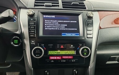 Toyota Camry, 2013 год, 1 699 000 рублей, 15 фотография