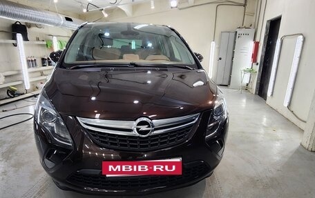 Opel Zafira C рестайлинг, 2013 год, 1 200 000 рублей, 2 фотография