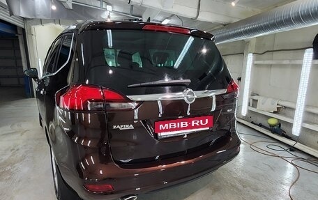 Opel Zafira C рестайлинг, 2013 год, 1 200 000 рублей, 5 фотография