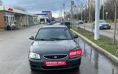 Hyundai Accent II, 2008 год, 450 000 рублей, 11 фотография