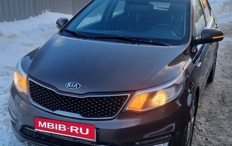 KIA Rio III рестайлинг, 2016 год, 1 320 000 рублей, 1 фотография