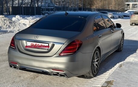 Mercedes-Benz S-Класс, 2017 год, 6 000 000 рублей, 6 фотография