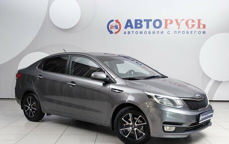 KIA Rio III рестайлинг, 2016 год, 979 000 рублей, 1 фотография