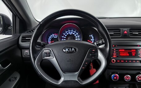 KIA Rio III рестайлинг, 2016 год, 979 000 рублей, 10 фотография