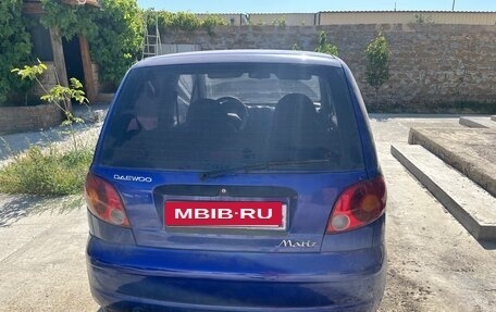 Daewoo Matiz I, 2007 год, 240 000 рублей, 2 фотография
