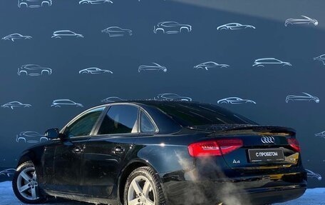 Audi A4, 2012 год, 1 547 800 рублей, 4 фотография