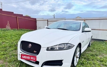 Jaguar XF I рестайлинг, 2014 год, 1 950 000 рублей, 2 фотография