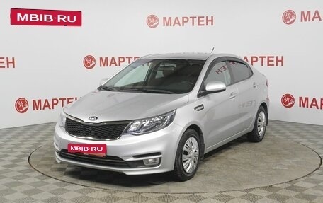 KIA Rio III рестайлинг, 2016 год, 1 094 000 рублей, 1 фотография