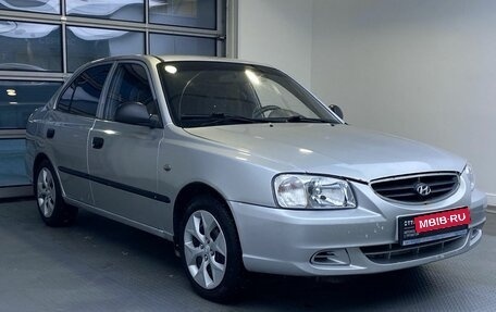 Hyundai Accent II, 2007 год, 350 000 рублей, 3 фотография