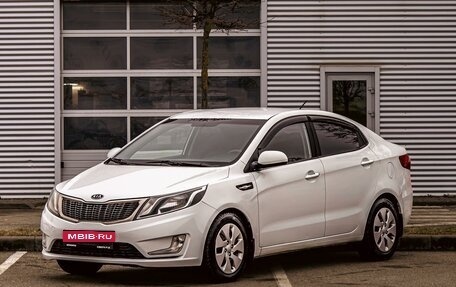 KIA Rio III рестайлинг, 2012 год, 595 000 рублей, 1 фотография