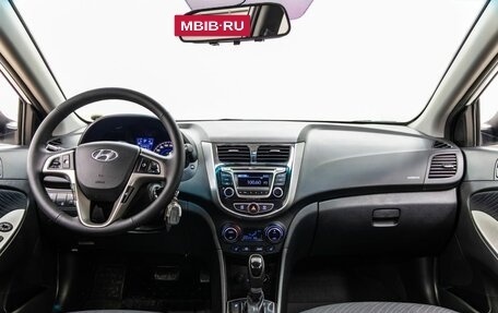 Hyundai Solaris II рестайлинг, 2015 год, 978 000 рублей, 29 фотография