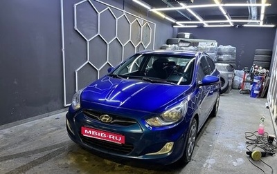 Hyundai Solaris II рестайлинг, 2012 год, 870 000 рублей, 1 фотография