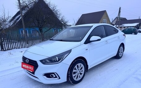 Hyundai Solaris II рестайлинг, 2017 год, 1 280 000 рублей, 20 фотография