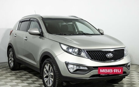 KIA Sportage III, 2015 год, 1 289 585 рублей, 3 фотография