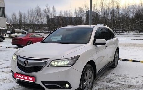 Acura MDX III рестайлинг, 2014 год, 3 155 555 рублей, 2 фотография