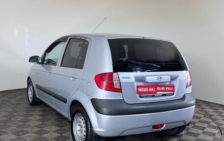 Hyundai Getz I рестайлинг, 2007 год, 444 000 рублей, 5 фотография