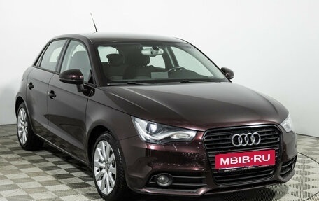 Audi A1, 2014 год, 1 149 585 рублей, 3 фотография
