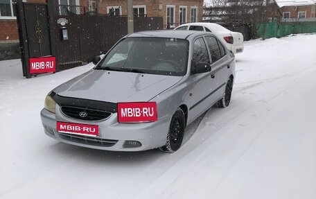 Hyundai Accent II, 2005 год, 385 000 рублей, 1 фотография