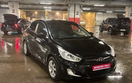 Hyundai Solaris II рестайлинг, 2014 год, 590 000 рублей, 1 фотография