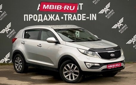 KIA Sportage III, 2014 год, 1 480 000 рублей, 1 фотография