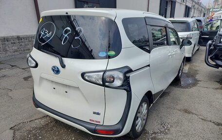Toyota Sienta II, 2017 год, 1 780 000 рублей, 4 фотография