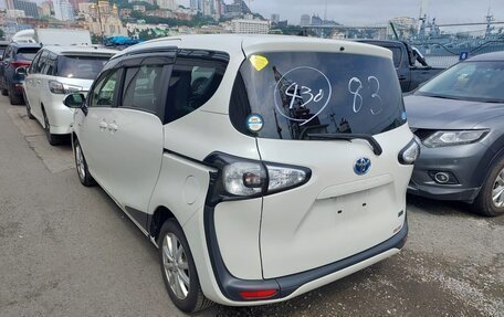 Toyota Sienta II, 2017 год, 1 780 000 рублей, 8 фотография