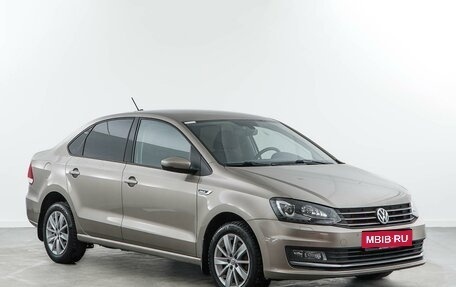 Volkswagen Polo VI (EU Market), 2017 год, 1 401 444 рублей, 1 фотография