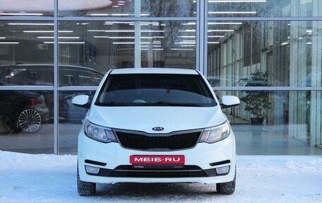KIA Rio III рестайлинг, 2015 год, 980 000 рублей, 3 фотография
