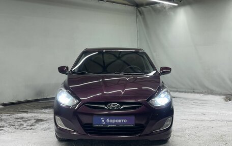 Hyundai Solaris II рестайлинг, 2011 год, 670 000 рублей, 3 фотография
