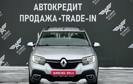 Renault Sandero II рестайлинг, 2019 год, 859 000 рублей, 2 фотография