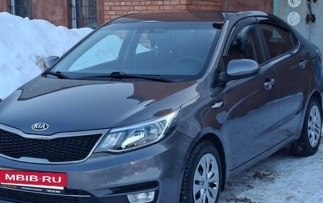 KIA Rio III рестайлинг, 2016 год, 899 000 рублей, 3 фотография