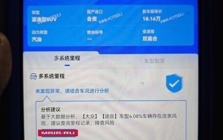 Volkswagen Tharu, 2022 год, 2 060 000 рублей, 20 фотография