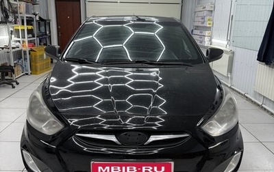 Hyundai Solaris II рестайлинг, 2011 год, 650 000 рублей, 1 фотография