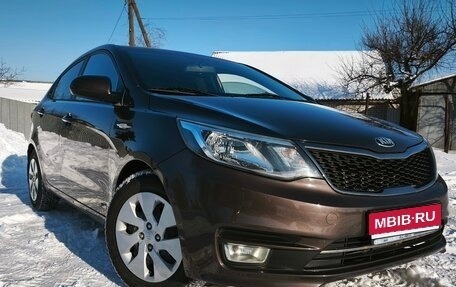 KIA Rio III рестайлинг, 2016 год, 1 060 000 рублей, 1 фотография