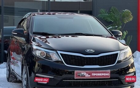 KIA Rio III рестайлинг, 2016 год, 899 000 рублей, 3 фотография