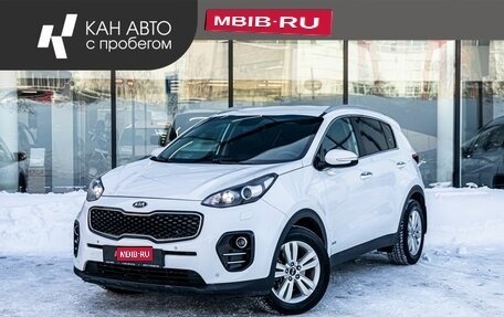 KIA Sportage IV рестайлинг, 2017 год, 2 142 200 рублей, 1 фотография