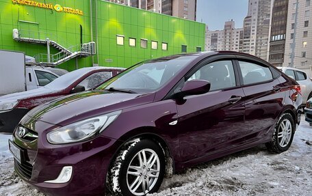 Hyundai Solaris II рестайлинг, 2011 год, 620 000 рублей, 1 фотография