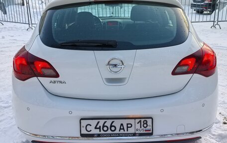 Opel Astra J, 2013 год, 1 300 000 рублей, 6 фотография